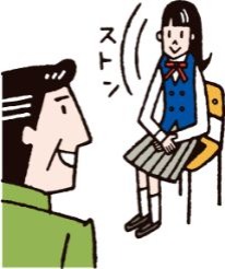 3 着席