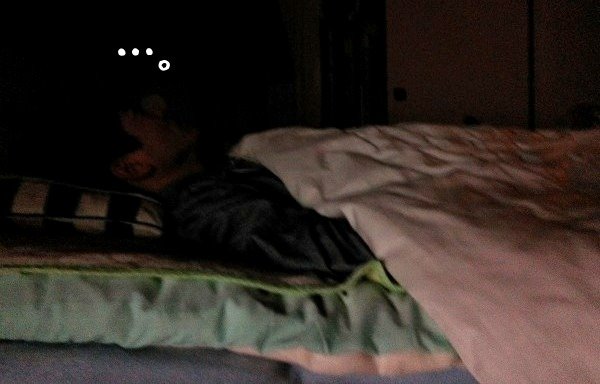 眠れない