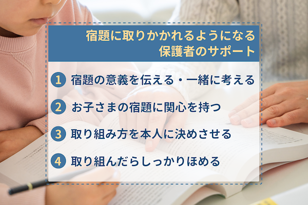 これでイライラしない！　宿題に取りかかれるようになる保護者のサポート